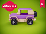 3D Art 002 Toy Car