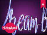 3D Art 006 Neon text