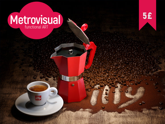 3D Art 008 Moka Illy